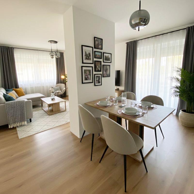 obyvak_01_FB Terasové domy Pelhřimov